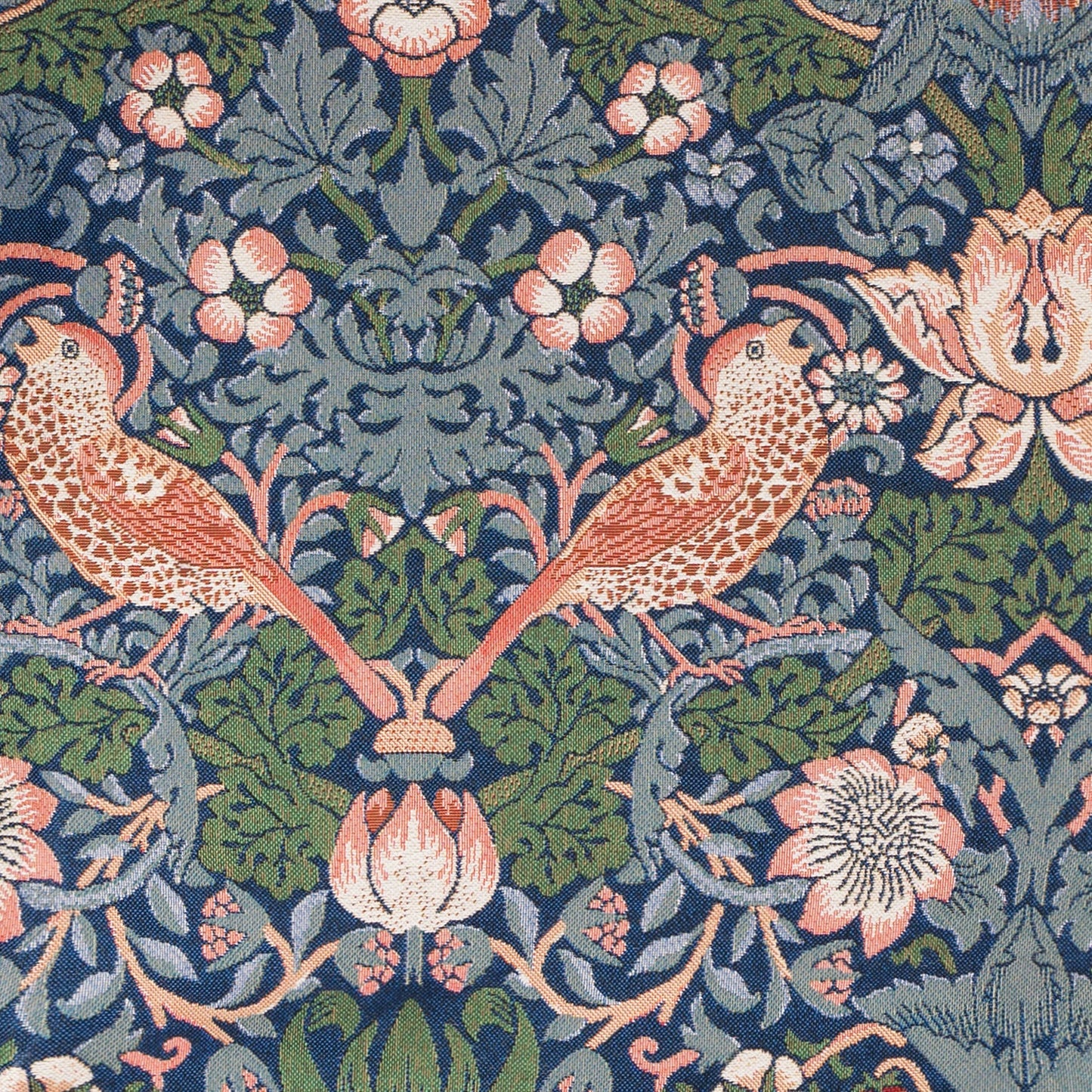 William Morris Strawberry Thief Blue - Toiletry Bag