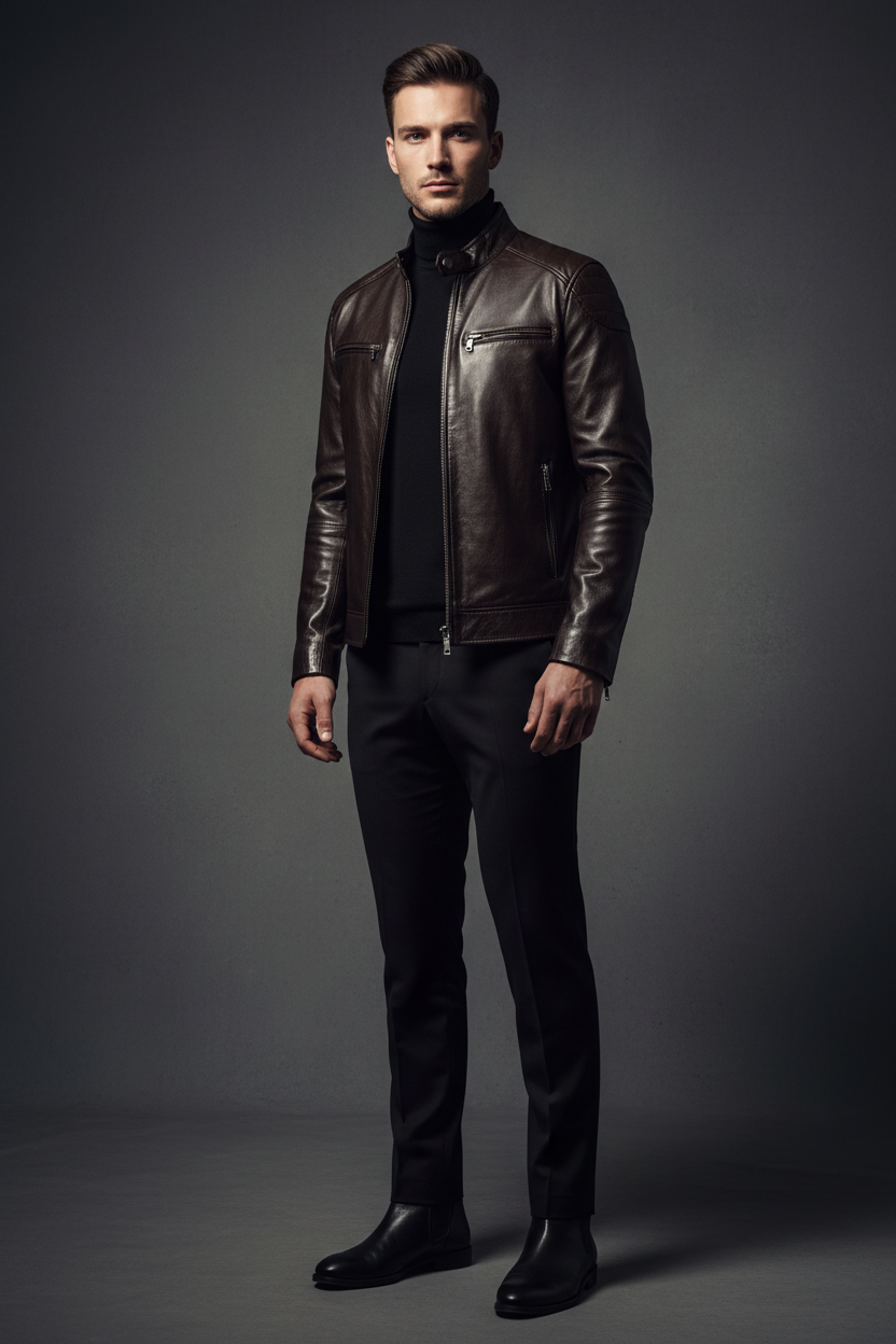 Men’s Leather Jacket