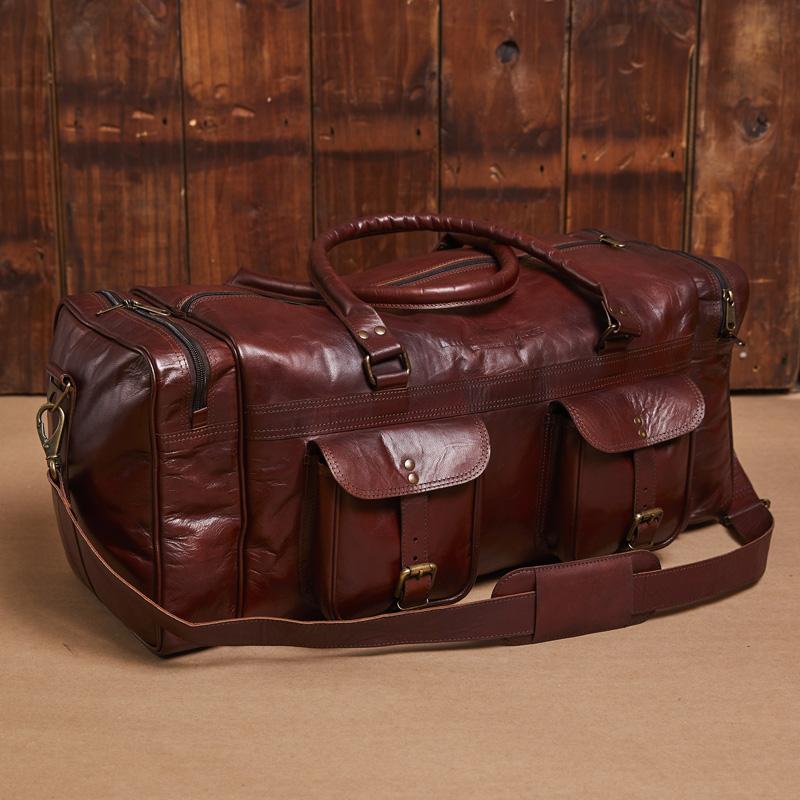 Cooper Allan Leather Bag