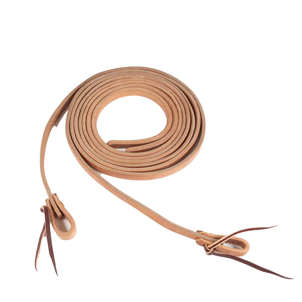COOPER ALLAN SPLIT LEATHER REINS - 8’ Available in 1/2’’