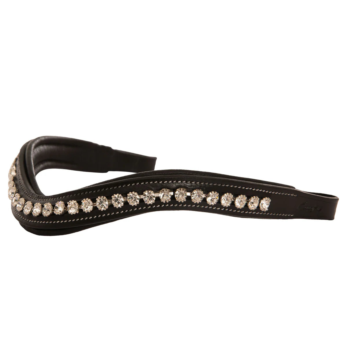 Cooper Allan Attractive White Crystal Horse  Browband.